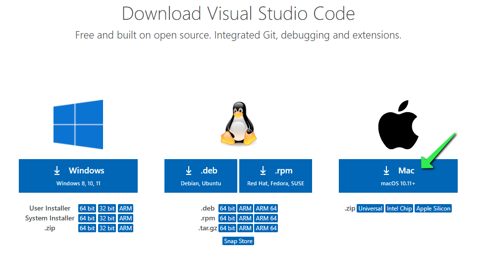 Download Visual Studio Code - Mac, Linux, Windows